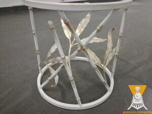 Кованый столик "Бамбук"